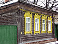 Егорьевск, дом с наличниками
