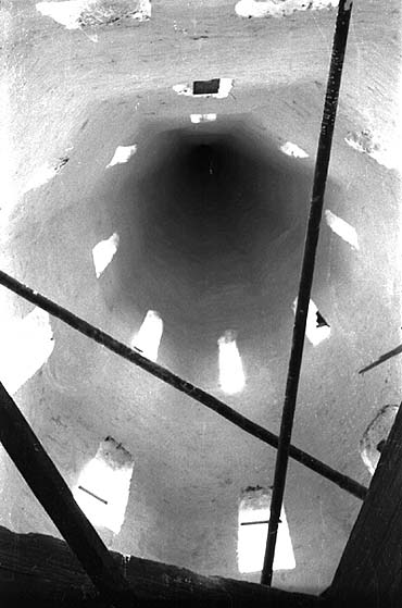 Внутри колокольни. Фото 1960-х гг.